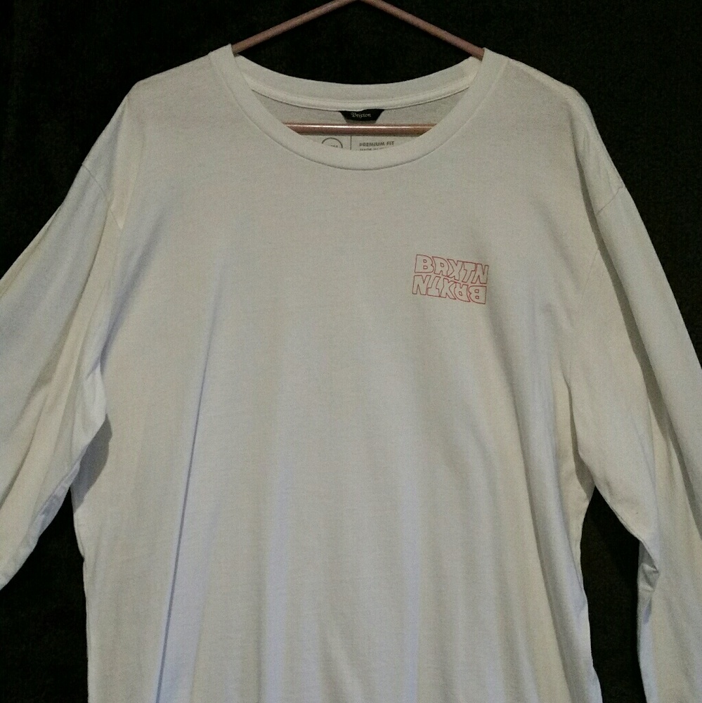 Brixton - Mens White Long Sleeve T Shirt